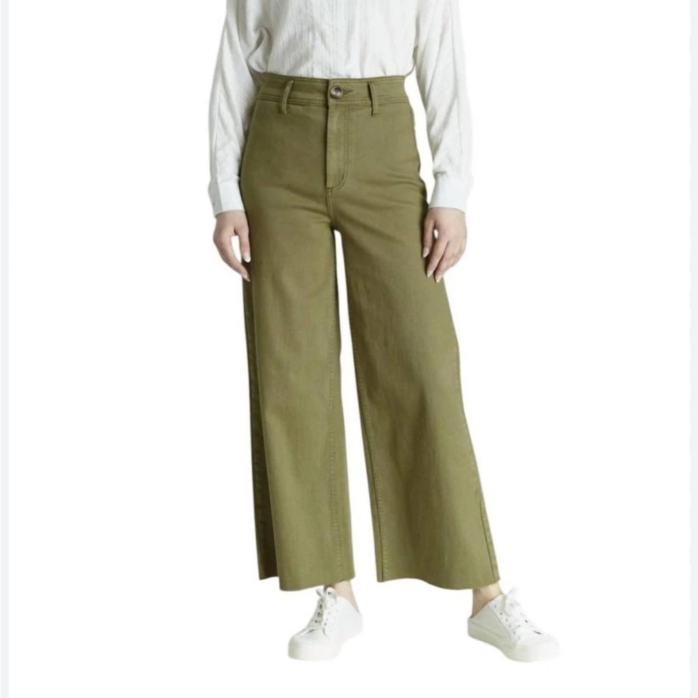 OAT NEW YORK Wide Leg Pants Green Size 10/30